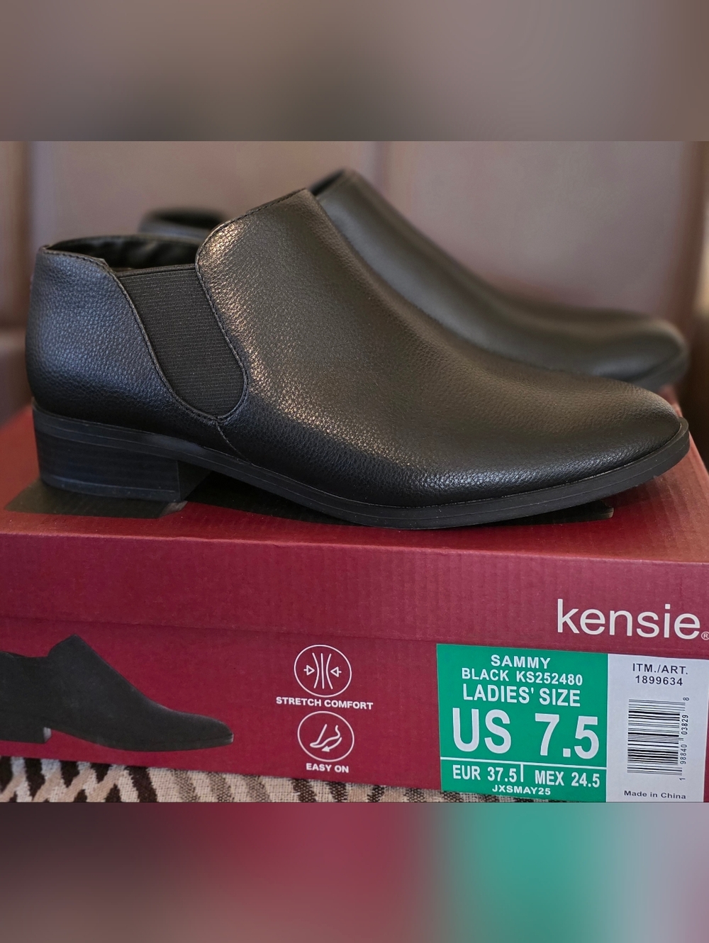 Kensie Sammy Women's Ankle Boots in black